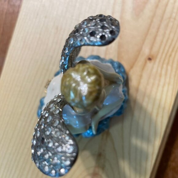 Peter Borrelli Trinket Hinged Box With Winged Angel on Top - Picture 9 of 16